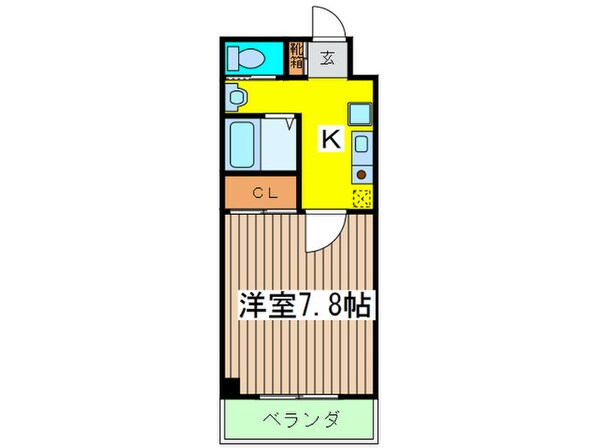 ハ－バ－ハウス大阪の物件間取画像